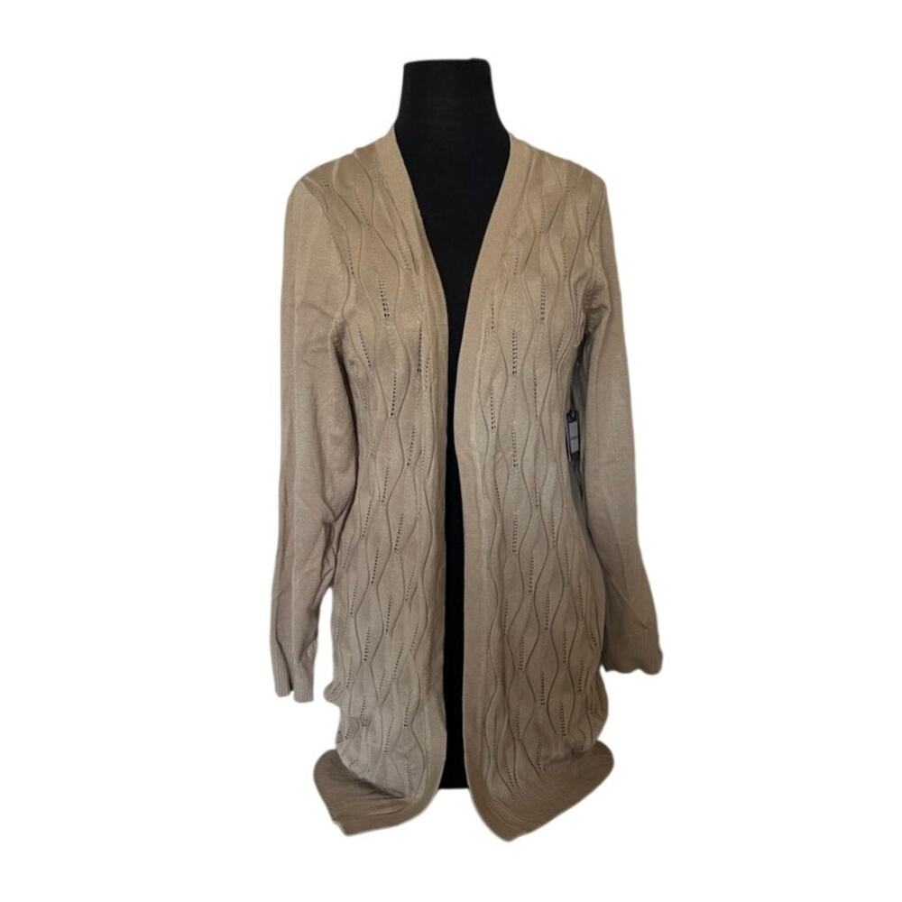 Stitchcount Tan Cardigan - XL - New